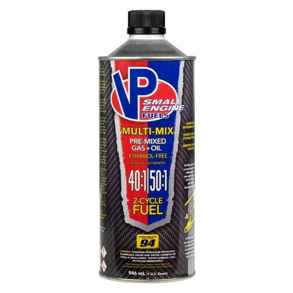 VP Racing 6815 Multi-Mix Gasoline 2-Cycle Fuel, Quart, Each
