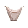 thumbnail image 3 of Women's Low Waist Mesh Briefs Solid Color Crotch Underwear Panties Underwear for Boys 12 Years Full Coverage Underwear Women Ladies Panties plus Size Panties for Women 2x Womens Panties Packs Bikini, 3 of 3