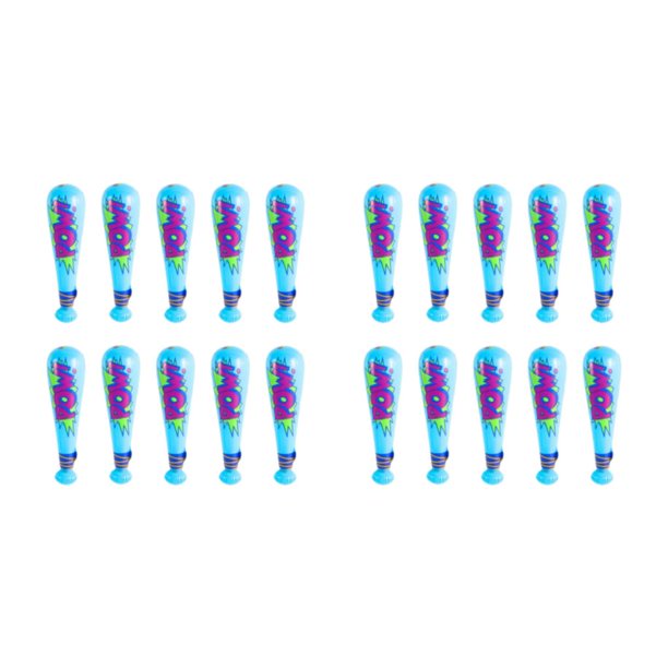 Bewildely 10 bolsas a elegir en : palos de trueno inflables para eventos deportivos y fiestas coloridos palos inflables joyería azul joyería azul 2Conjunto