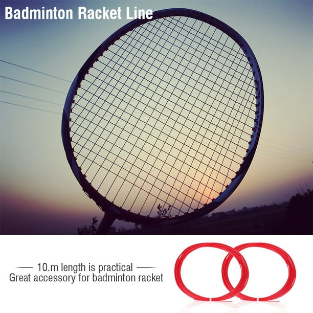 Cuerda de Bádminton Bg65 Nylon 10M Nylon Duradero Alta Flexibilidad Raqueta de Bádminton Cuerda de Raqueta ANGGREK Otros