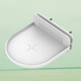 thumbnail image 1 of OULII Speaker Stand Plastic Holder in White for Wall Mount and Electronics Organization, 1 of 8