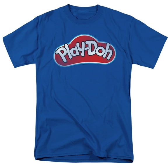 Play Doh Lid S/S Adult 18/1 T-Shirt Royal Blue