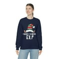 thumbnail image 6 of Prosthodontist Elf Christmas Unisex Sweatshirt, S-2XL Holidays Xmas Elves, 6 of 9