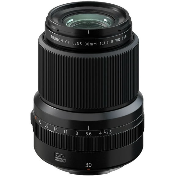 Lente Fujinon GF30 MM F3.5 R WR FUJIFILM Negro