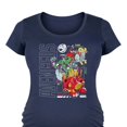 thumbnail image 3 of Marvel The Avengers - Mech Schematic - Maternity Scoop Neck Graphic T-Shirt, 3 of 5