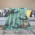 thumbnail image 2 of ARISTURING Sea Otters Throw Blankets Flannel Soft Warm Blanket for Bedding,Couch,Sofa,Bed,Warm Throw Blanket for Kids Room A Great Gift Decorations, 2 of 6
