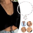 thumbnail image 5 of QHUDLV Crystal Zircon Necklace,Long Tassel,Luxury Jewelry, 5 of 9