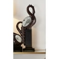 thumbnail image 2 of Ore International 26.5 In Folius Floral Foliage Long Neck Crane Bird Décor, 2 of 2