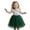Green, variant on Toddler Christmas Girls Dresses Long Sleeve Party Dress With Cartoon Print Kids Holiday Casual School Clothing Red Size 3-4T