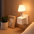 thumbnail image 7 of YingYouFu 2 In 1 Socket LED Night Lamp, Mini Plug In Ambient Light, Gentle Glow Light for Bedroom Spaces, Home Living Areas, Daily Use, 7 of 7