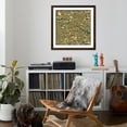 thumbnail image 4 of Art.com Berlin Map Art Print by Jazzberry Blue, Brown Frame Wall Art, 38" x 38", 4 of 5
