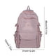 thumbnail image 3 of Mochila de gran capacidad para mujer | Mochila escolar sencilla y versátil de estilo universitario | Mochila para estudiantes de universidad y secundaria | 46 x 31 x 12 cm, 3 of 6