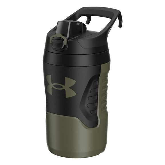 Under Armour 32 oz Insulated Water Bottles - Sports Water Jug with Handle, Fence Hook, Leak Resistant for Baseball, Football & More, 32 oz Water Bottles, Sports Water Bottle Insulated