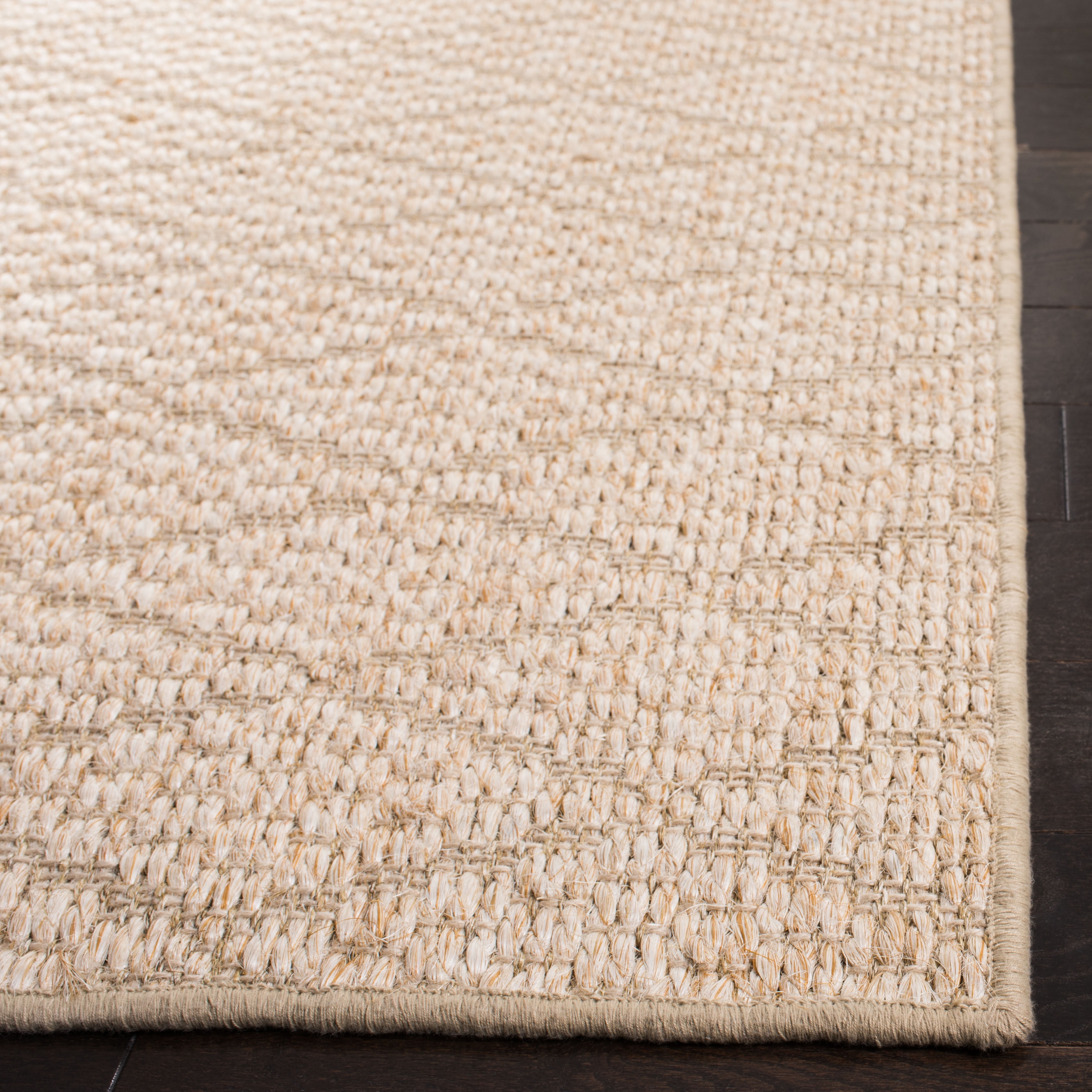 SAFAVIEH Palm Beach Bairre Geometric Area Rug, Beige, 9' x 12'