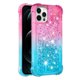 thumbnail image 2 of Funda para iPhone 12 PRO MAX Transparente con Brillos Carcasa Protectora Antigolpes con Glitter Brillante, 2 of 5