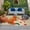 Beige, variant on Khaki Gourd Outdoor Rug 5x8 Ft, Non Slip Washable Area Rug, Floral Modern Art Red Beige Patio Rugs Carpet Runner, Large Floor Mat for Indoor/Outdoor Deck Porch Camping
