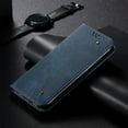 thumbnail image 2 of for Samsung Galaxy A54 (5G) Denim Fabric Leather Phone Case, Classic Jeans Style Folio Flip Ultra Thin Slim Magnetic Cover, Multi Hidden Credit Card Holder Cash Slot, Stand Support, 2 of 8