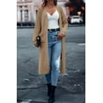 thumbnail image 2 of Open Front Long Cardigan Sweaters for Women Ribbed Knit Oversized Fall Casual Coat with Pockets, 2 of 6