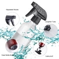 thumbnail image 4 of Spray Bottles Water Spray Bottle 2 Packs- BPA Free -10 oz/300 ml Plastic Refillable Containers Fine Mist Small Spray Bottle with Adjustable Nozzle for Hair, Cooking, Cleaning, 4 of 7