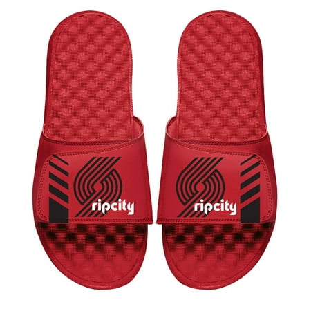 

Men s ISlide Red Portland Trail Blazers Statement Slide Sandals