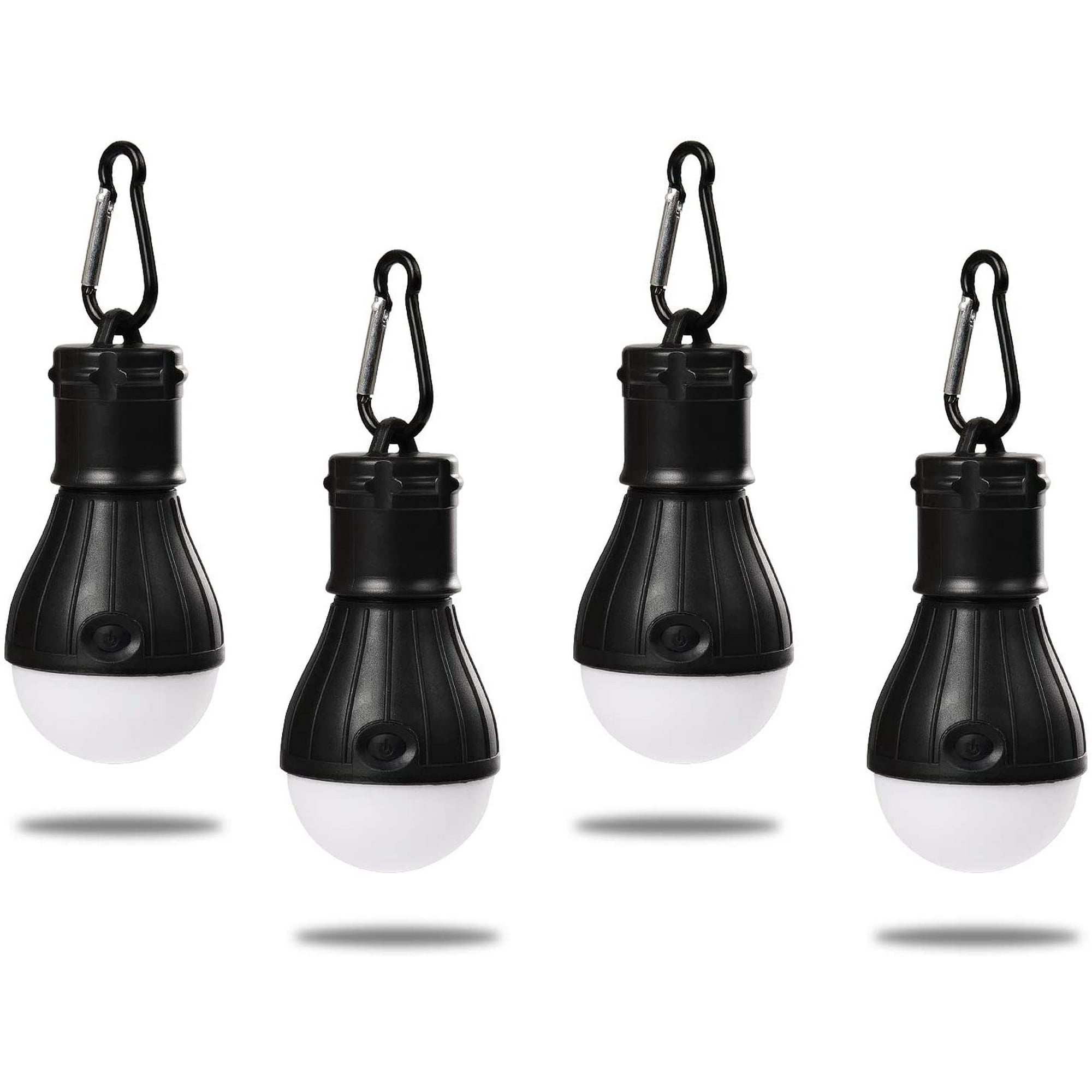 Lampe LED Portable Pour Tente De Camping – 2 Niveaux D’éclairage – Recharge USB – Lumière Blanche