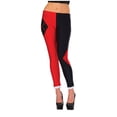 thumbnail image 2 of Adult's Womens DC Comics Super Villain Harley Quinn Leggings Costume Accessory, 2 of 2