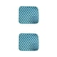 thumbnail image 2 of Kearding Práctico tapete escurridor de platos para la organización de la cocina Protege el mostrador de rasguños y desgastes Estera de secado Lago azul Largo 40*45cm 2Conjunto, 2 of 6