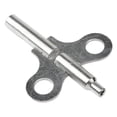 thumbnail image 3 of Accesorio de llave para dar cuerda al reloj, herramienta de reparación portátil y ergonómica de acero para relojes de madera, salones, dormitorios, Doble Cabeza de Plata, 3 of 10