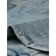 thumbnail image 5 of CHALECO SIN MANGAS DE DENIM GRIS AZUL PARA MUJERES INSPIRE CHIC CON BOTONES Y ESCOTE EN FORMA DE U, 5 of 6