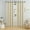 Beige, variant on SpaceMuse Modern Blackout Curtains 42 X 63 inch, 2 Panels 90% Blackout Black Tie Top Single Indoor Curtain Panel Thermal Insulated Light Blocking Drapes
