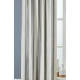 thumbnail image 5 of Black Farmhouse Stripe Light Filtering Curtain Panel, 50x84, 1 Pack, 5 of 5