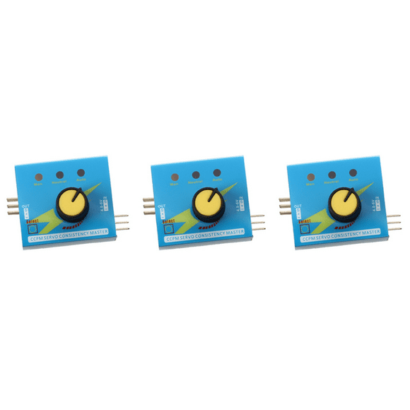 3X Servo Tester CCPM Consistency Master Checker 3CH 4.8-6V