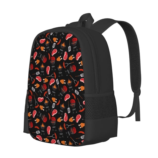 Disketp BBQ Mochila Minimalista de Gran Capacidad, Mochila de Viaje para Escuela, Trabajo o Uso Diario