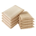 thumbnail image 4 of Xiao Hua Esponja de fibra de bambú de 6 piezas para limpieza de cocina, estropajo verde absorbente y no graso para lavar platos, cepillar, olla, paño de limpieza de doble cara 13 * 9 cm, 4 of 4