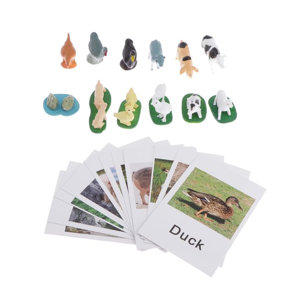 Modelo de Figuras de Animales de Granja Sunnimix Juguete de Material