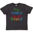 thumbnail image 3 of Inktastic My Meema Loves Me Youth T-Shirt, 3 of 5