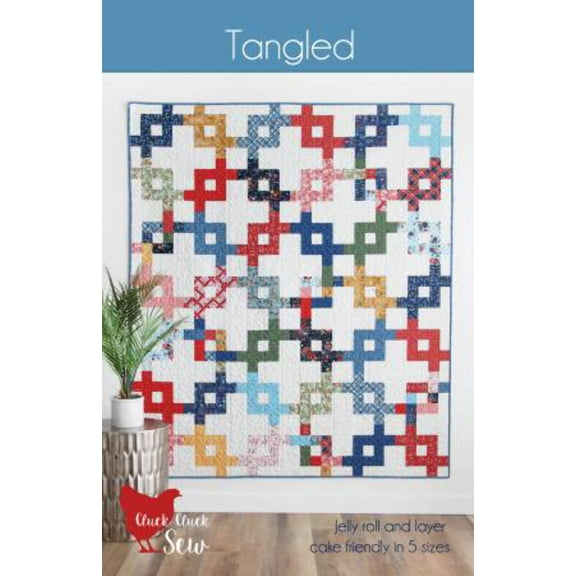 Tangled Quilt Pattern by Cluck Cluck Sew