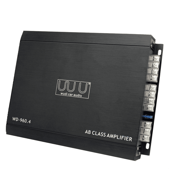 4 Channel Car Amplifier Audio Stereo AB Class Amplifier HiFi Car Power Amplifier
