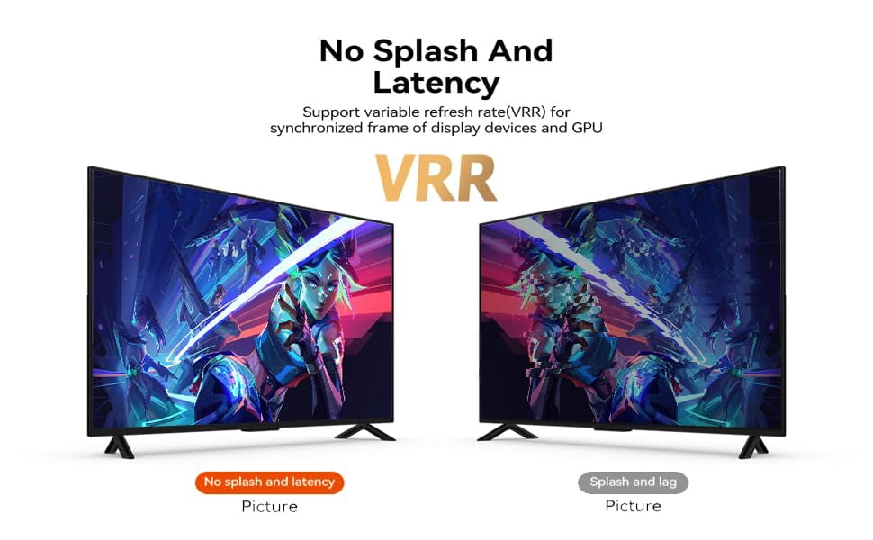 8K Game HDMI Cable Fiber Optic HDM1 2.1  (16ft)  Long In-Wall Cable,AUBEAMTO Ultra High Speed 48Gbps, Supports 8K@60Hz, 4K@120Hz, Dynamic HDR, eARC, Compatible RTX3090, Xbox Series X, PS5, UHD SUHD
