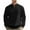 Black, variant on ZCFZJW Waffle Knit Sweaters for Men Lightweight Casual Fall Long Sleeve Quarter Zip up Stand Collar Pullover Tops Trendy Solid Color Athletic Sweatshirts Black L
