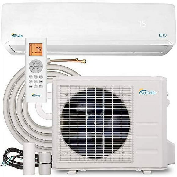 Senville SENL-18CD Mini Climatiseur Split Thermopompe 18000 BTU 19 SEER