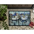 thumbnail image 3 of Carolines Treasures JMK1087MAT Tourquoise Bay Sailboat Door Mat Indoor Rug or Outdoor Welcome Mat 18x27 Doormat  27"L x, 3 of 4