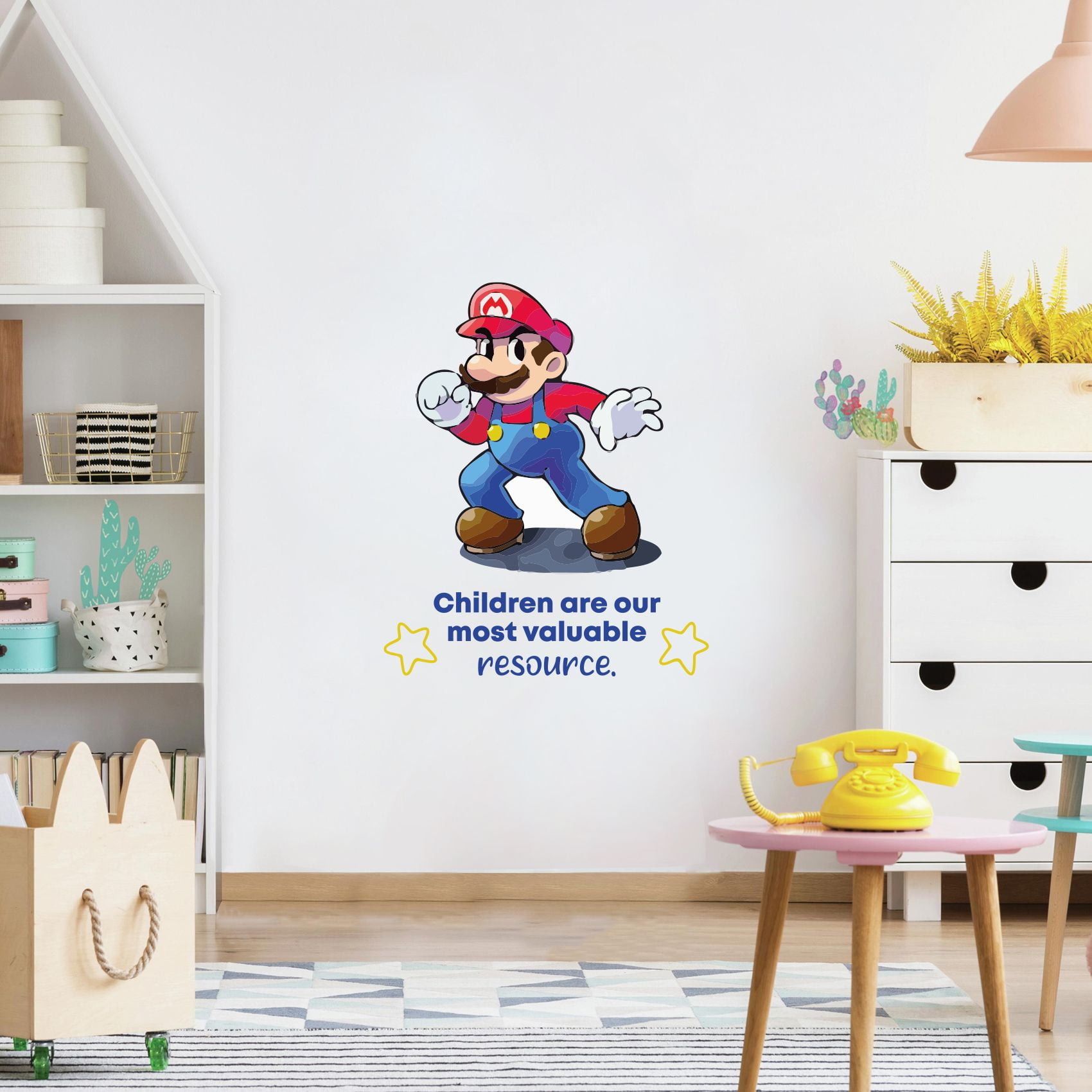 Valuable Super Mario Life Quote Cartoon Quotes Decors Wall Sticker Art Design Decal For Girls Boys Kids Room Bedroom Nursery Kindergarten Home Decor Stickers Wall Art Vinyl Decoration 10x8 Inch Walmart Com