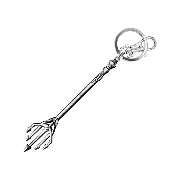 Metal Key Chain - DC Comics - Aquaman Trident Pewter New 45689