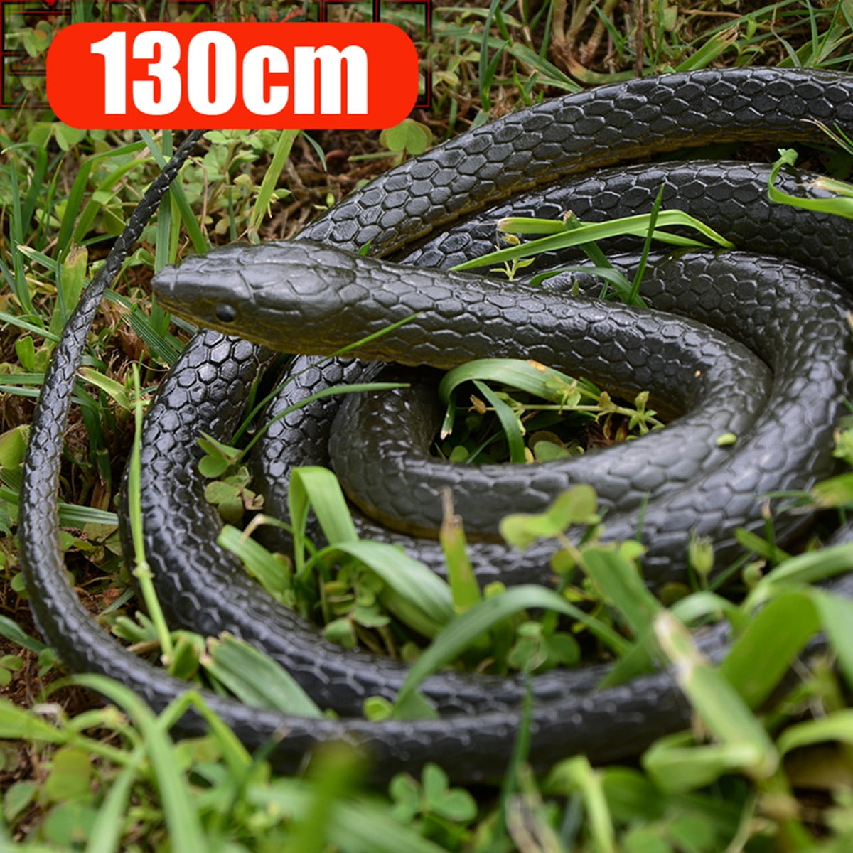 Realistic Soft Rubber Snake Toys & Toys Garden Prop Joke Prank Kids