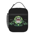 thumbnail image 2 of Portable Insulated Lunch Bag for Men and Women, Reusable Thermal Tote with Clip-on Handle, Lightweight Anime Inspired Cooler, 2 of 6