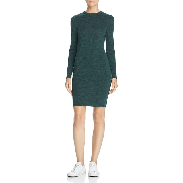 French Connection Robe Chandail Moulante pour Femmes, Vert, 2