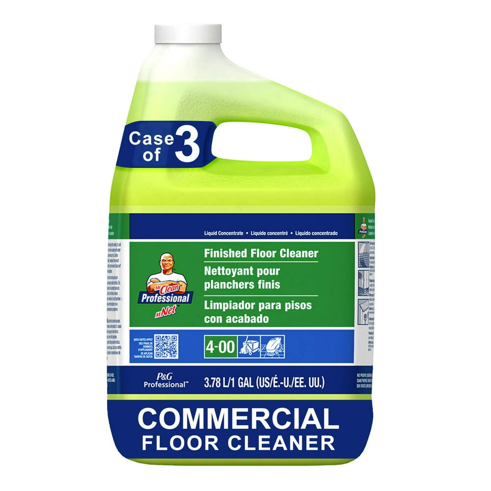 P&G Professional Floor Cleaner from Mr. Clean Professional, Bulk Liquid Concentrate fro Hardwood