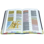 Rvr 1960 Biblia de Estudio Arcoiris, Morado/Multicolor, (Hardcover)