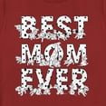 thumbnail image 2 of Women's One Hundred and One Dalmatians Best Mom Ever Perdita  Graphic Tee Red Medium, 2 of 4